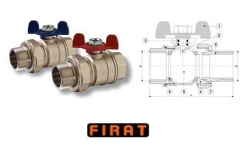 FIRAT 1''KELEBEK OYNAR BAŞLI VANA 